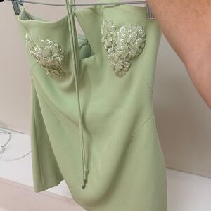 Rachel Gilbert Mint Green Dress